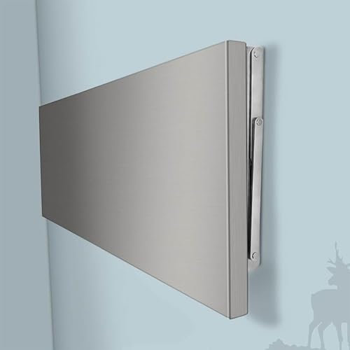 Mesa plegable, escritorio plegable montado en la pared, mesa plegable de hojas abatibles montada en la pared, tablero artificial, diseño plegable, tablero engrosado de 15 mm, adecuado for oficinas, do