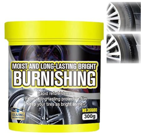 LUCKKY Pâte d'entretien et de revêtement des pneus, baume d'entretien des pneus Non Gras, Restaurateur De Revêtement Protecteur pour Pneus, Cire Brillante Longue DuréE pour Pneus (1PCS)