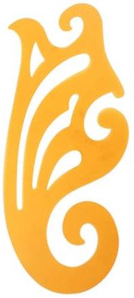 ULDIGI Multifunktionales Lineal Für Kleidung Kurvenlineal Stoffschneidelineal Zeichenschablone Nählineal Leicht Tragbar Vielseitig Einsetzbar Für Diy-nähprojekte