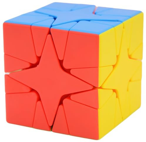 Bukefuno MoYu MeiLong Polaris Speed Zauberwürfel (57mm) Stickerloses Puzzle Magisches MeiLong Polaris Würfeln Klassenzimmer Puzzle Speed Cube Spielzeug