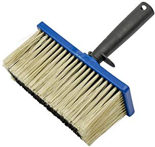 12 x Handelskönig Deckenbürste Kunststoff 170 x 75 mm Quast Pinsel Malerquast Deckenbürste Kleisterpinsel Bürste