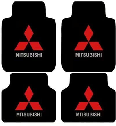 ALKANI 4 Stück Nach Maß Auto FußMatten für Mitsubishi Lancer 2006-2016, rutschfeste Automatten Set Allwetter wasserdichte Schutz Autoteppich