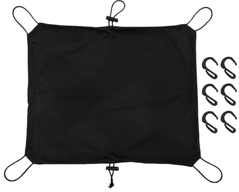 Cargo Net: Heavy Duty Bike Rack, Waterproof Towing Mesh, Secure Luggage Strap | Elastic Automotive Networks, Compact Motorcycle Storage Solution