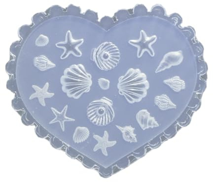 WWHJR Nails Art - Moldes de silicona para fiestas y salones, manicura, joyería, plantillas de uñas en relieve para mujer, plantillas de arte de uñas