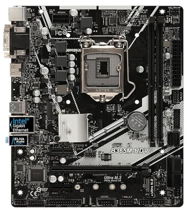scheda madre Fit For Asrock B365M-HDV Desktop Intel B365 B365M DDR4 Scheda madre LGA 1151 I7/i5/i3 USB3.0 SATA3