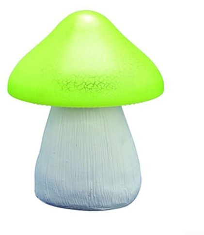 Solaughguy Pilz-Solarleuchten für Gartendekoration, Kunstharz, Gartendekoration, Außenbeleuchtung, wetterbeständig, bunte Hoflampe für Terrasse, Rasen, Weg, 1 Packung (grün)