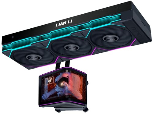 Lian Li HydroShift II OLED Curved 360TL All In One CPU Cooler 360mm- Black
