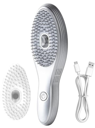 Electric Spray Air Cushion Massage Comb Anti-Static Misting Scalp Comb | Hairs Massage Brush for Salon Bathroom Home Dormitory Bedroom Travel Hotel Women