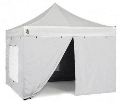 Brunner Zebò Seitenwandset 3 x 3 m rot