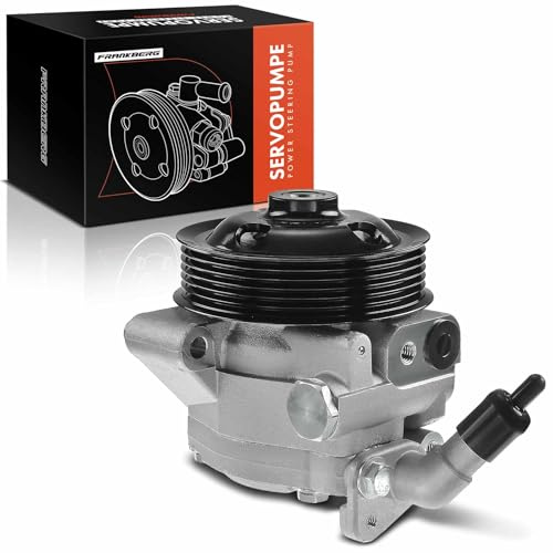 Frankberg Power Steering Pump Steering System Hydraulic Pump with pulleys Compatible with XF_J05_ CC9 X250 V6 3.0L Diesel 2009-2015 XJ NNA_ V6 3.0L 2009-2015 Replace# 9X23-3A696-AA
