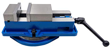 PAULIMOT Niederzug-Maschinenschraubstock drehbar, 129 mm