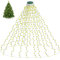 aneeway Lichterkette Weihnachtsbaum WarmWeiß, Weihnachtsbeleuchtung mit 8 Leuchtmodi, 400 LEDs Weihnachtsbaum Lichterketten mit Timerfunktion Ausgestattet, für Partys, Weihnachten, Deko, Hochzeit