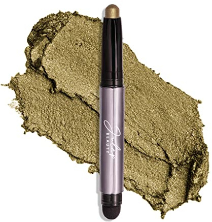 Julep Cream-to-Powder Waterproof Shadow Stick: Khaki Green Shimmer - Long-Lasting, Crease-Proof, Taupe Green Shimmer