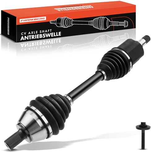 Frankberg Antriebswelle Achswelle Schaltgetriebe ohne ABS-ring Vorderachse Links Kompatibel mit C30 533 2010-2012 S40 II 544 2010-2012 V50 545 2010-2012 Replace# 36002896