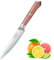 YOTSUBA Couteau Universel de Cuisine, 12,7 cm, Petit Couteau de Chef Pour Hacher, Couper, éplucher et Découper Les Fruits et Légumes, Acier Dur Allemand, Couteau de Table Tranchant