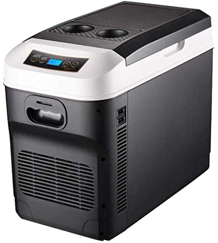Portable Car Fridge Freezer - Cooling Box for Camping, Travel & Picnic -12v 24V 220V-240V - 28L Mini Refrigerator for Car, Truck, RV, Boat