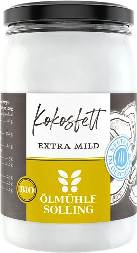 Ölmühle Solling - Kokosfett desodoriert 250 ml Glas - Bio