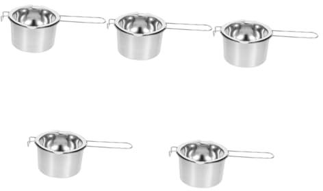 VILLCASE 10pcs Wax Melting Pot DIY Candle Making Kit Wax Heater Pot for Candle Making Supplies