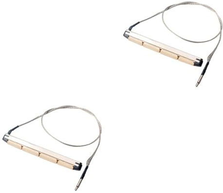 TOYANDONA 2 Stücke Musical Instrument Zubehör Pickup Für Vier Saiten Bass Gitarre String Instrument Teile
