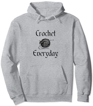 Häkelhemd für jeden Tag zum Häkeln Pullover Hoodie