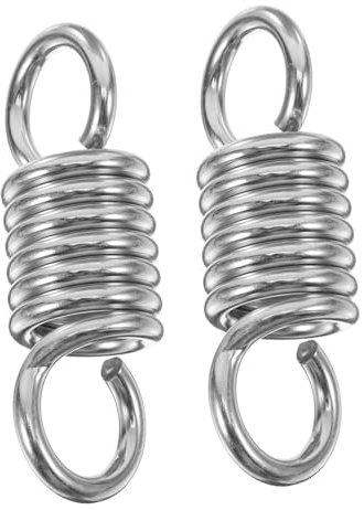 TINEASUR 2pezzi Molla in Metallo Per Sedia Dondolo Da Giardino Molle Di Ricambio Per Sedia Sospesa Amaca Molla Per Altalena Amaca Accessori Per Appendere Amache in Balcone o Patio