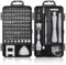 LUOJINYI Set di attrezzi meccanici di precisione, mini cacciavite, 115 in 1, con 98 punte, set di cacciaviti di precisione per iPhone, laptop, PC, computer, Ps4 utensili manuali fai da te