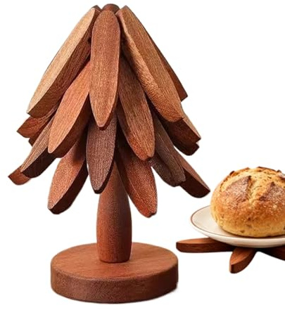 Sottobicchieri per piatti caldi, sottopentola a forma di albero resistente al calore, presine da cucina, per casa, dormitorio, ristorante, appartamento, pizzeria,