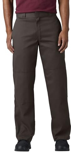 Dickies Double Knee-arbetsbyxor för män, lös passform, stora-långa