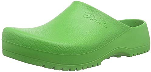 Birki's Super Birki - Zoccoli unisex da adulto, Verde (verde mela), 36 EU