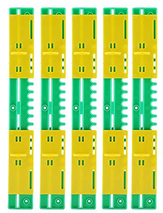 Beehive Entrance, Beehive Gate Anti-Escape Reducer Tür für Bienen rein und Raus, Beekeeper Tool 10er Pack