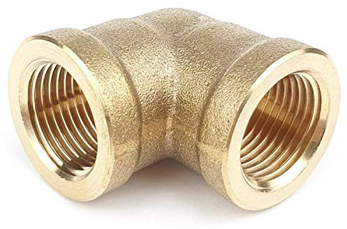 90° - Winkel G 3/8 Innengewinde 16 bar Gewindefitting Messing Verbindungsstück Fitting