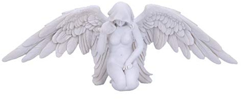 Nemesis Now Engelsfigur, Weiß, 38 cm