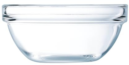 Metro Professional Lot de 6 bols en verre empilables de 17 cm