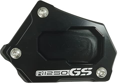 Motorrad Side Kickstand Fuß Seitenständer Verlängerung Vergrößert Platte Kompatibel mit BMW R1250GS ADV LC Rallye 2018-2021