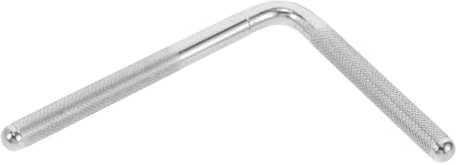 BESTonZON Metallener L-förmiger Kuhglockenhalter mit Stabilem Halt und Vielseitiger Erweiterung für Schlagzeug Cowbell Zubehör und Montagesysteme