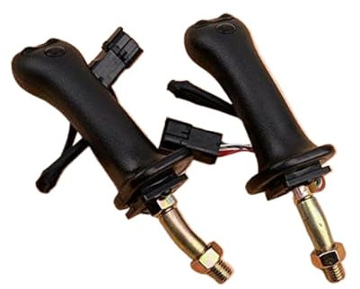 JUNPIY Kit de Joystick for Excavadora con manija de 3 Botones, 2 Piezas, for Doosan DH DX150 225 300 370-9C Joystick de Excavadora