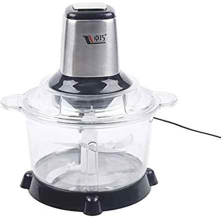 vinnyooc Zerkleinerer Küche Elektrisch, 10000RPM, 5L Multizerkleinerer, 4 Edelstahlmesser, Universalzerkleinerer Electric KüChenzerkleinerer für Obst, Gemüse, Fleisch