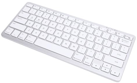 Annadue Clavier sans Fil Compact à 78 Touches, Clavier Bluetooth 5.0 avec Chargement USB C, Batterie de 90 Jours, 12 Touches de Raccourci, pour Téléphone, Tablette, Ordinateur