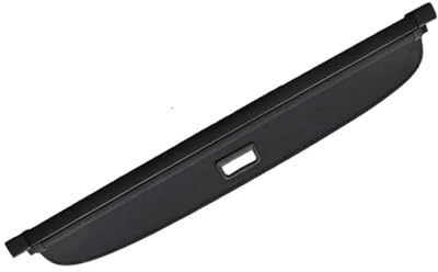Kofferraumabdeckung Kofferraumvorhang für Mercedes Für Benz GLC X254 2023 2024 2025 wasserdicht einziehbar Gepäckträger Laderaumabdeckung(Kohlenschwarz)