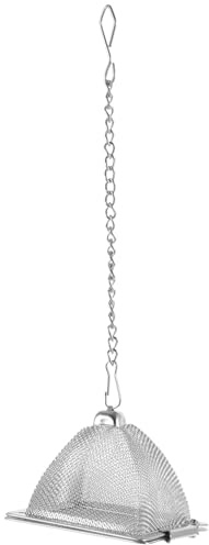 FOMIYES Filtro per Tè in Acciaio Inox 304 a Piramide Catena, Infusore Multiuso per Spezie e Salamoia, Colino da Cucina per Tisane e Zuppe, Accessorio per Uso Domestico e Ristoranti