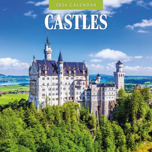Castles – Burgen – Schlösser 2026 – 16-Monatskalender: Original Red Robin Publishing Ltd-Kalender [Mehrsprachig] [Kalender] (Wall-Kalender)