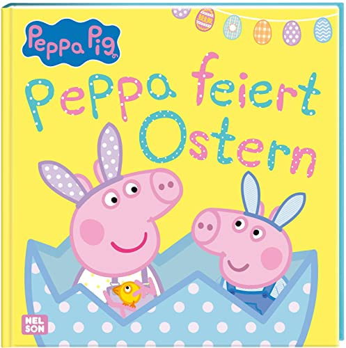 Peppa Wutz: Peppa feiert Ostern: Mit buntem Glitzer auf dem Cover | Für Kita-Kinder