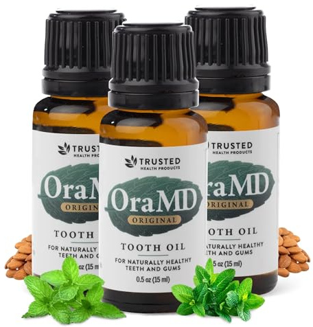 OraMD Original – Bei Zahnfleischentzündungen – Die leistungsstarke Zahnpasta und Mundwasser Alternative – 100 % ätherische öle – Vom Zahnarzt empfohlen, ab 15 Jahren