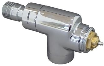 Oventrop Thermostatventil Baureihe E Axial, DN 15, 1/2, PN 10 verchromt