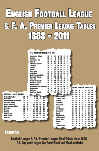 English Football League & F.A. Premier League Tables 1888-2011