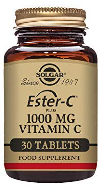 Solgar Ester-C Plus 1000 Mg Vitamin C Tablets - Pack of 30 - Supports Healthy Immune System - Highly Absorbable Vitamin C - Vegan and Gluten Free
