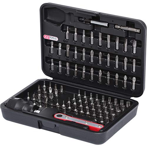 KS Tools 911.2080 Jeu d'embouts de vissage de sécurité 1/4 99 pièces
