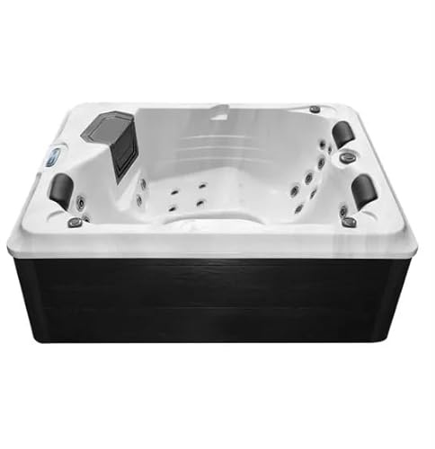 Bagno Italia Minipiscina idromassaggio da cm 210x160 cm mini piscina 3 posti pompa whirlpool e airpool I