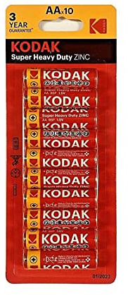 KODAK - Pile cloruro di Zinco lr03 Blister 10