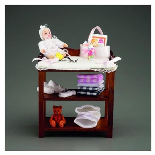 Reutter Porzellan - Miniatur Wickeltisch, weiß, Kolonial, console_table, Wohnzimmer, klein